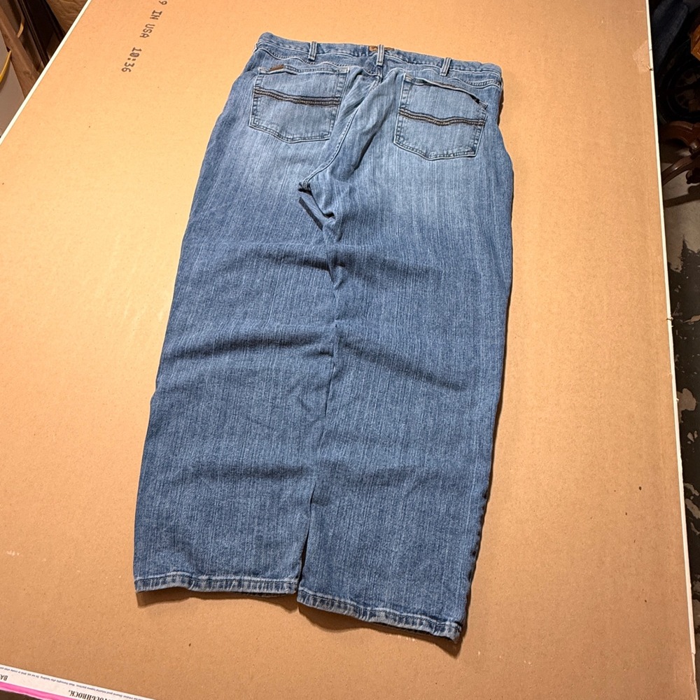 Ariat M2 Relaxed Boot Cut Jeans 42x30 Blue Excellent Medium Wash Denim